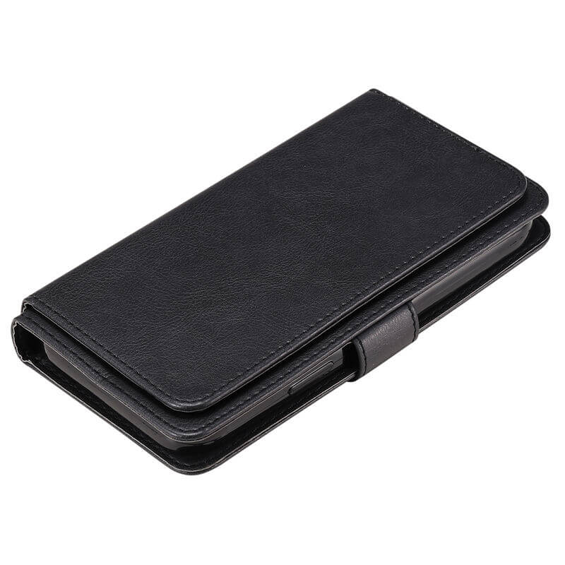 For iPhone 16 Wallet 10 Card Slots Leather Case