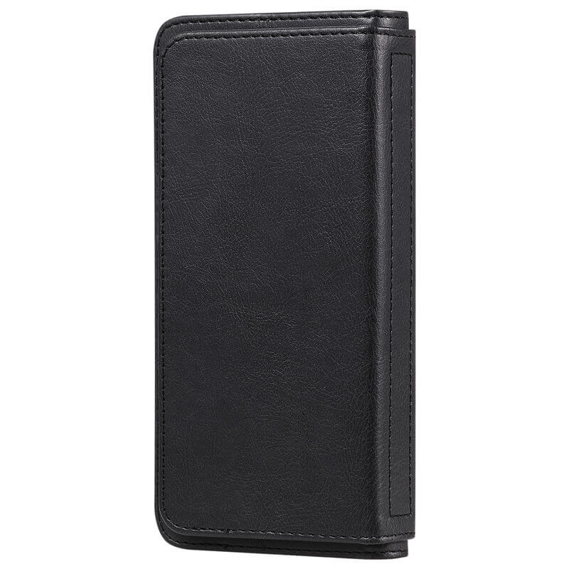 For iPhone 16 Wallet 10 Card Slots Leather Case