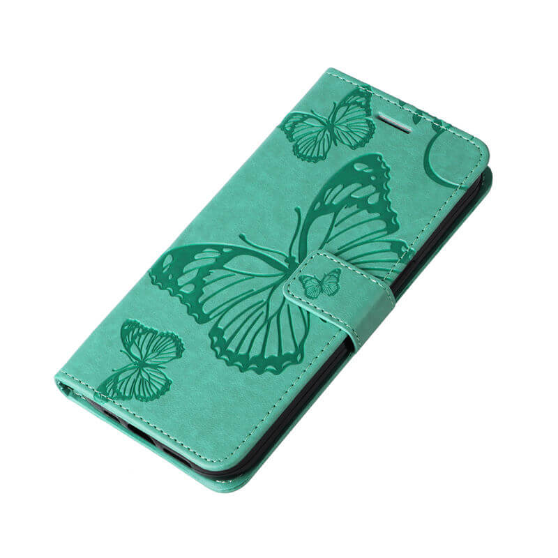 For iPhone 16 Butterfly Embossed Wallet Magnetic Case