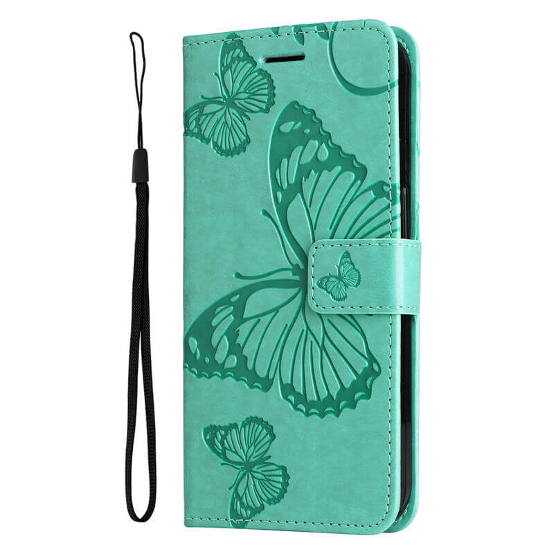 For iPhone 16 Butterfly Embossed Wallet Magnetic Case