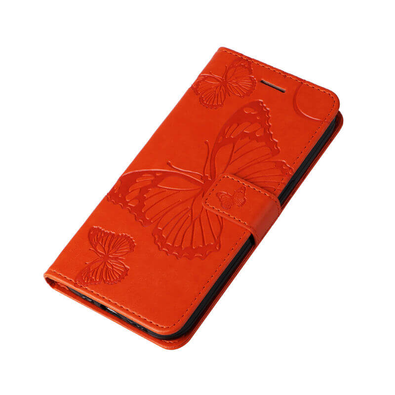 For iPhone 16 Butterfly Embossed Wallet Magnetic Case