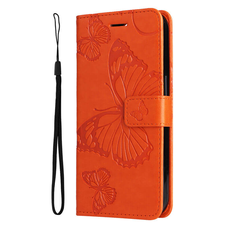 For iPhone 16 Butterfly Embossed Wallet Magnetic Case