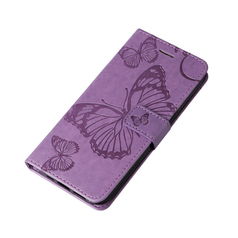 For iPhone 16 Butterfly Embossed Wallet Magnetic Case