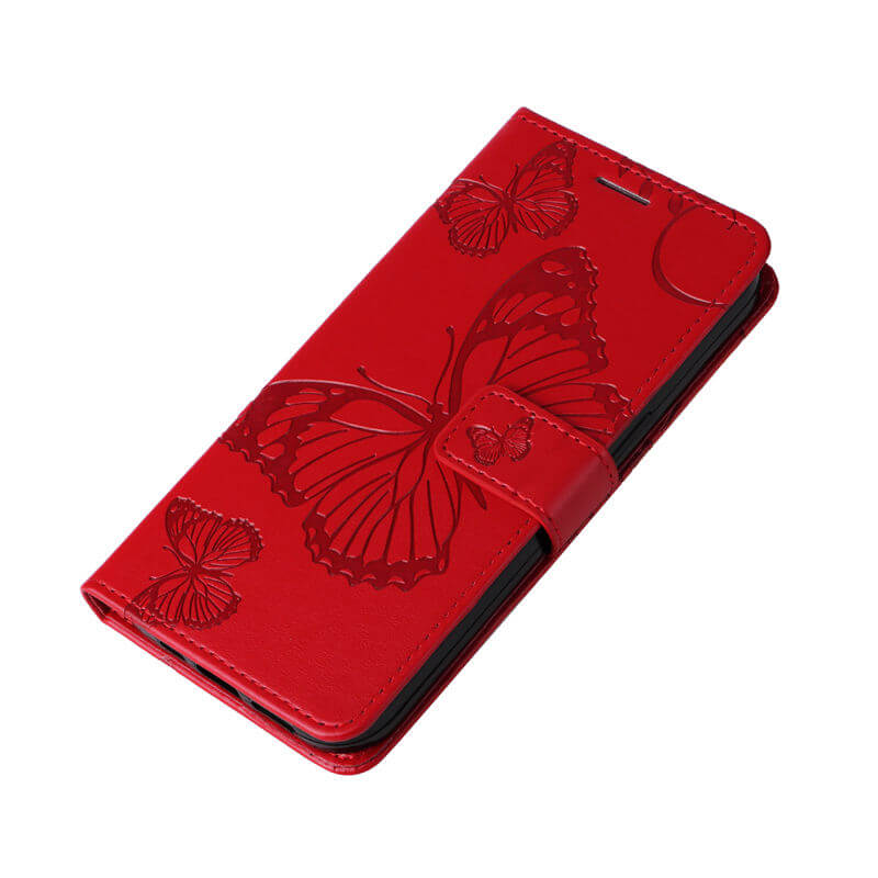 For iPhone 16 Butterfly Embossed Wallet Magnetic Case