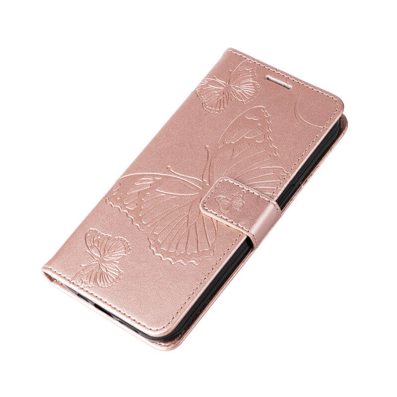 For iPhone 16 Butterfly Embossed Wallet Magnetic Case