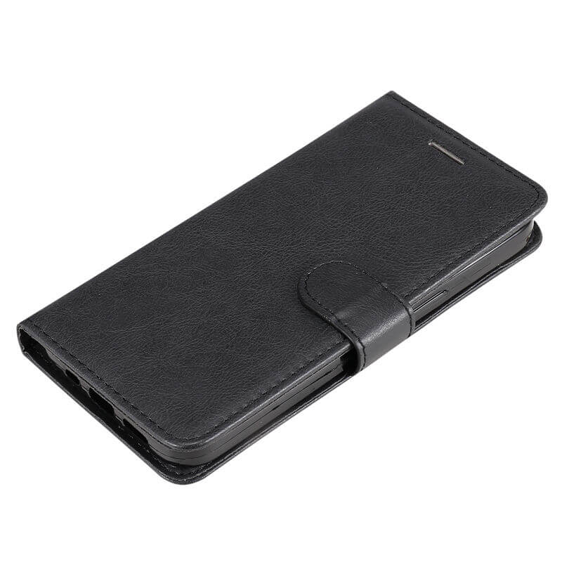 For iPhone 16 Plus Solid Color Wallet Magnetic Kickstand Case