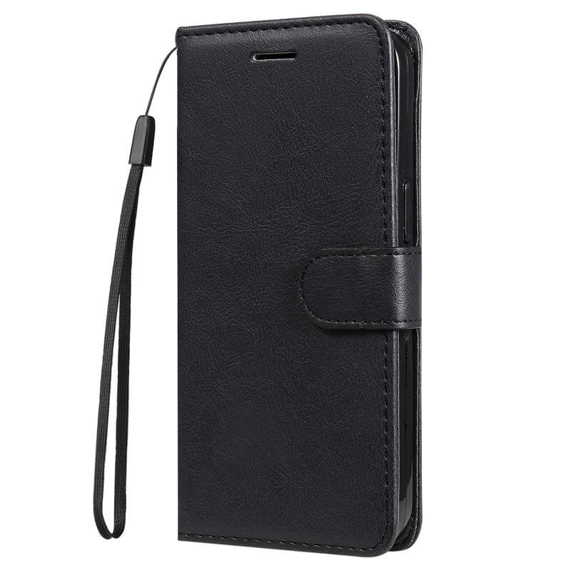 For iPhone 16 Plus Solid Color Wallet Magnetic Kickstand Case