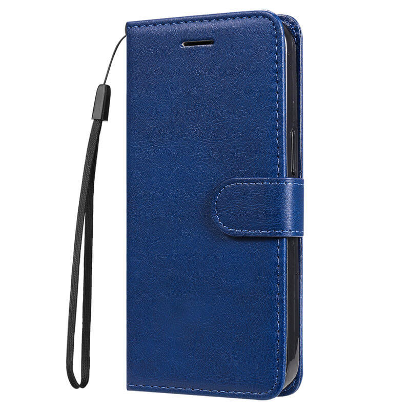 For iPhone 16 Plus Solid Color Wallet Magnetic Kickstand Case