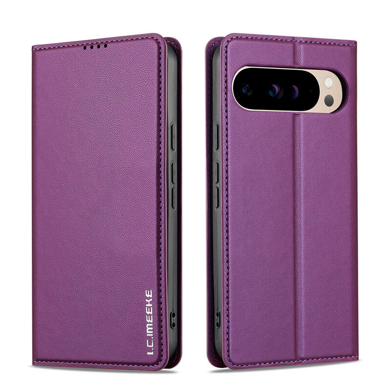 LC.IMEEKE Google Pixel 9 Pro XL Silm Wallet Kickstand Magnetic Case