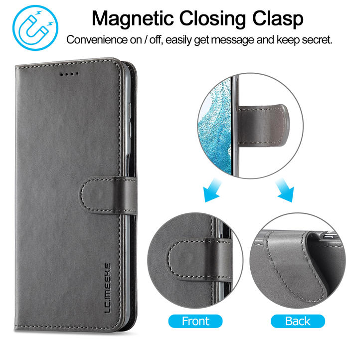 LC.IMEEKE Samsung Galaxy S23 FE Wallet Magnetic Case