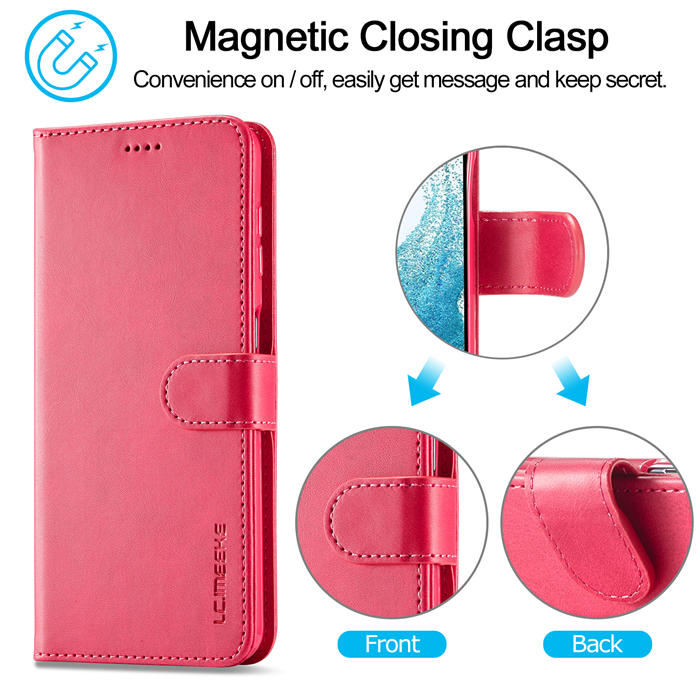 LC.IMEEKE Samsung Galaxy S23 FE Wallet Magnetic Case