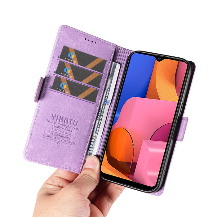 YIKATU Samsung Galaxy A20S Wallet Kickstand Case