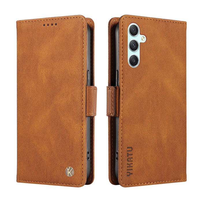 YIKATU Samsung Galaxy A34 5G Wallet Kickstand Case