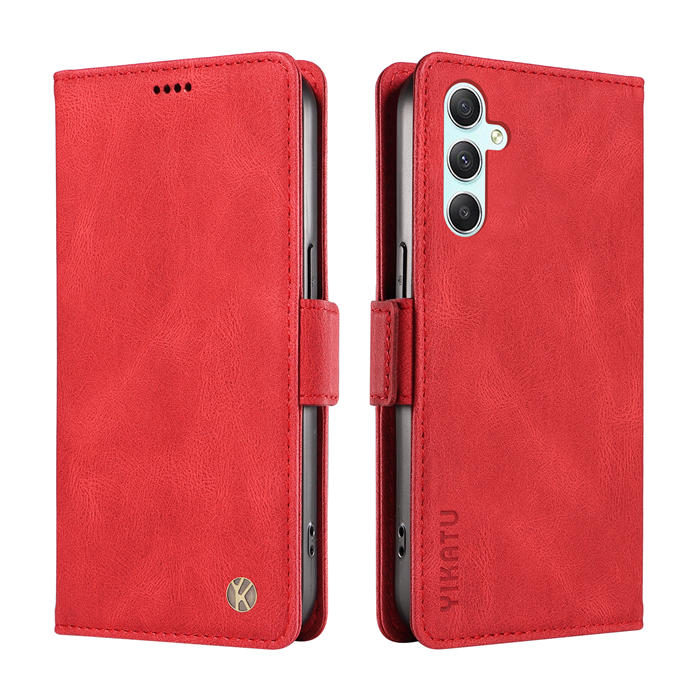 YIKATU Samsung Galaxy A34 5G Wallet Kickstand Case