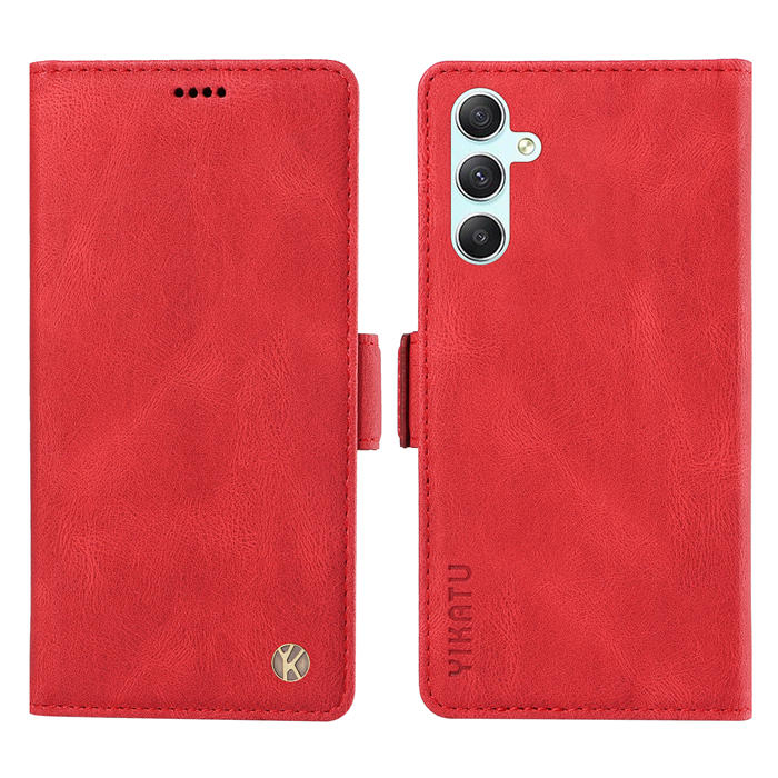 YIKATU Samsung Galaxy A34 5G Wallet Kickstand Case