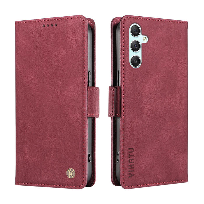 YIKATU Samsung Galaxy A34 5G Wallet Kickstand Case