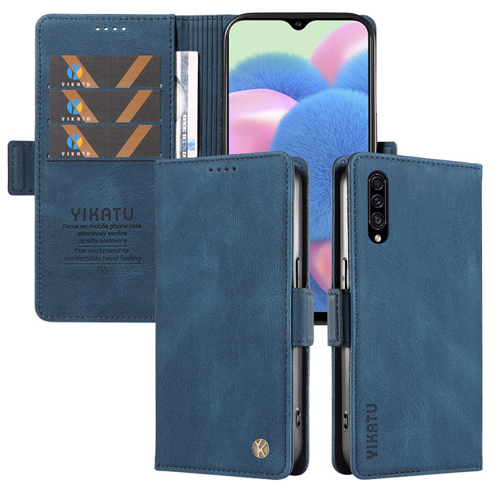 YIKATU Samsung Galaxy A50 Wallet Kickstand Case