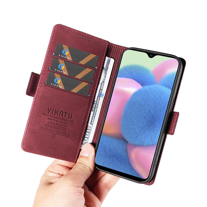 YIKATU Samsung Galaxy A50 Wallet Kickstand Case