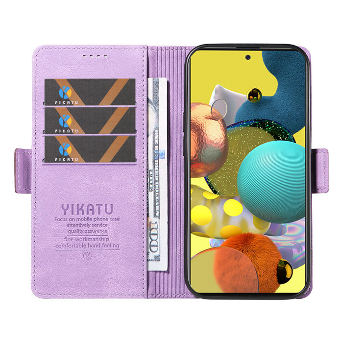 YIKATU Samsung Galaxy A51 4G Wallet Kickstand Case