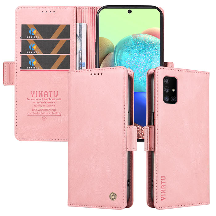 YIKATU Samsung Galaxy A71 5G Wallet Kickstand Case