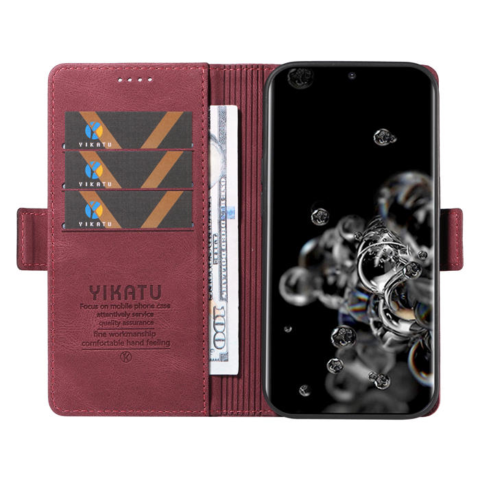 YIKATU Samsung Galaxy S20 Ultra Wallet Kickstand Case