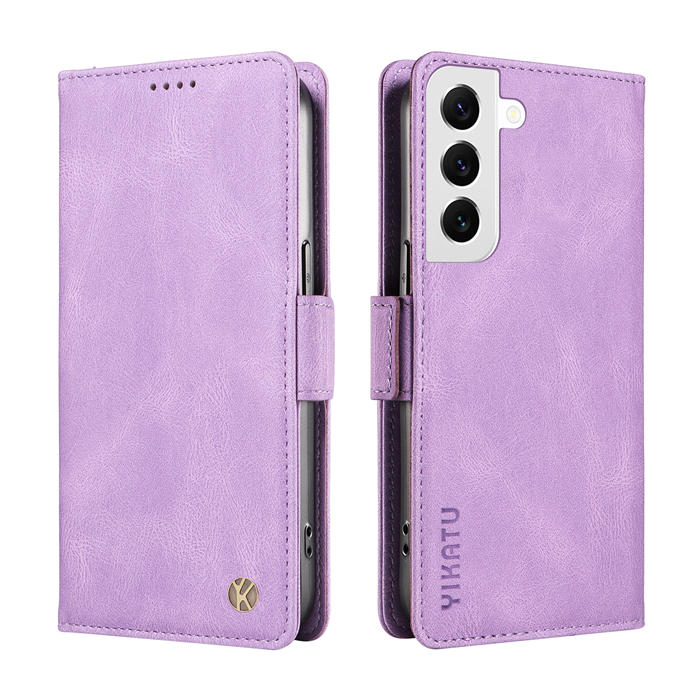 YIKATU Samsung Galaxy S21 FE Wallet Kickstand Case