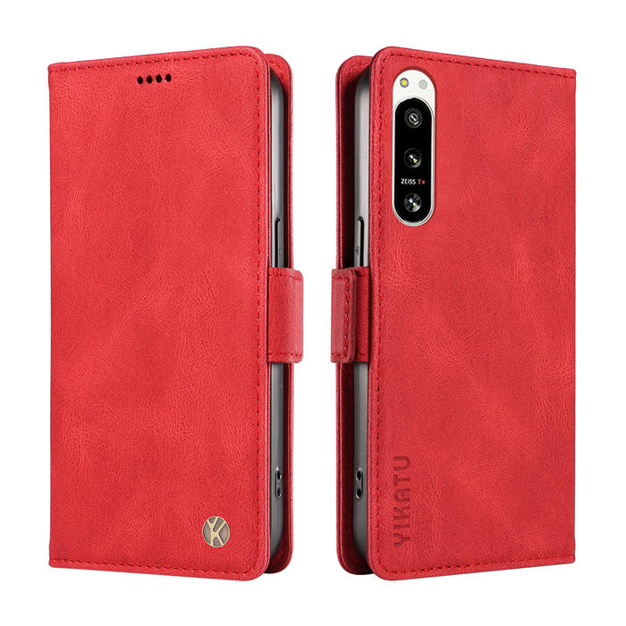 YIKATU Sony Xperia 5 IV Wallet Kickstand Case