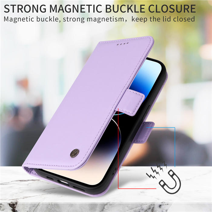 YIKATU iPhone 14 Pro Max Wallet Magnetic Flip Stand Case