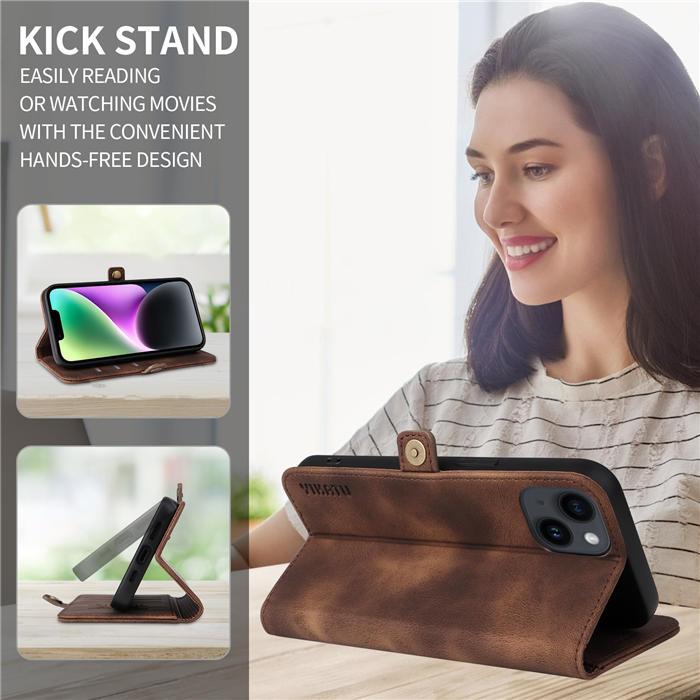 YIKATU Wallet Magnetic Stand Phone Case