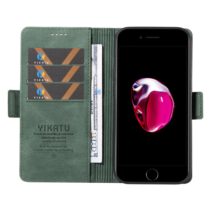 YIKATU iPhone 7 Plus/8 Plus Wallet Kickstand Case