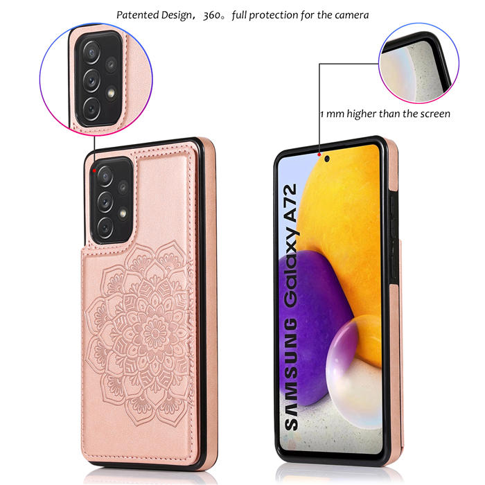 Mandala Embossed Samsung Galaxy A72 Case